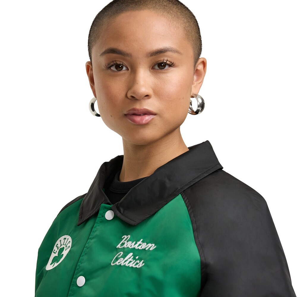 New Era Boston Celtics Throwback Women's Jacket - Size S